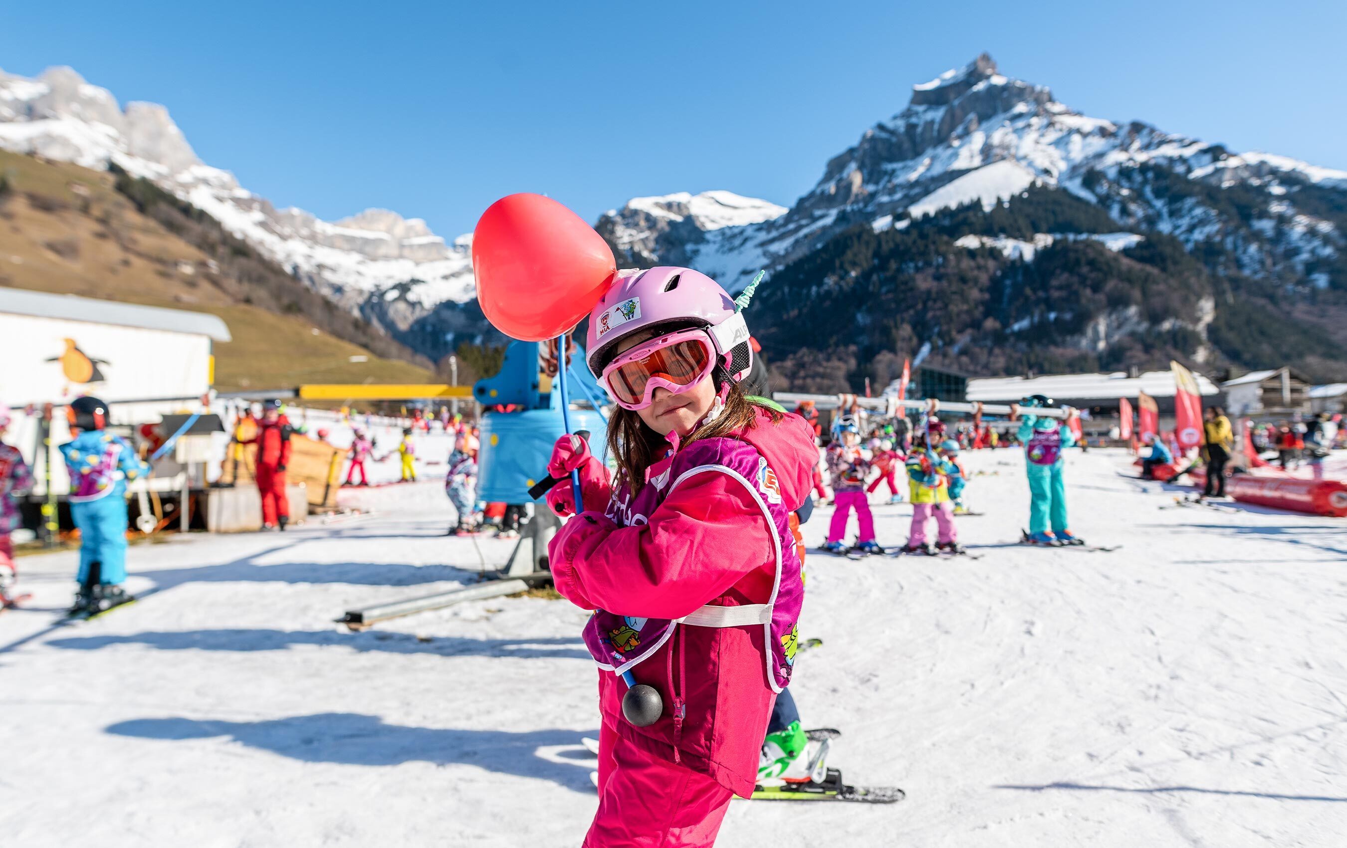 Kleinkinder gruppen ski 2023 skischule engelberg titlis ag 39