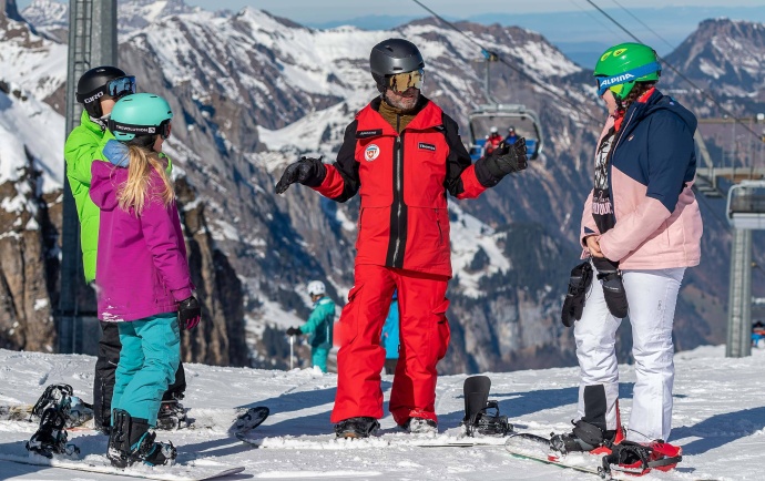 Taster course snowboard